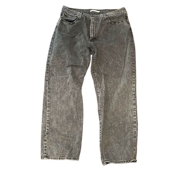 Levi's Women's Mid Rise Cotton 94 Baggy Jeans a Dash of Sugar SIZE 34 x 30 grey - Picture 6 of 7